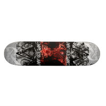 Rote Phoenix-Göttlichkeit Individuelle Skateboards