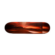 Rote Samt-Fahrt - 7 1/4 Plattform-Skateboard Bedruckte Skateboarddecks