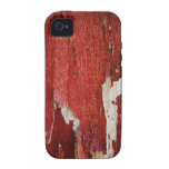Rote Schalen-Farben-Beschaffenheit iPhone 4/4S Cover
