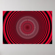 Rote Spirale Posterdrucke