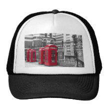 Rote Telefonzellen Trucker Cap