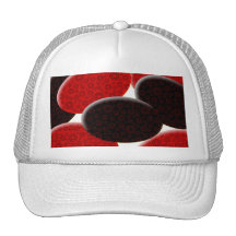 Rote u. schwarze Ostereier Truckercap