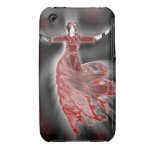 Rote Zahl Fall iPhone 3 Cover