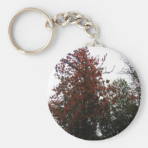 Roter Baum Schlüsselbänder