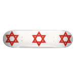 Roter Davidsstern, Israel-Flagge Individuelle Skateboarddecks