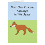 Roter Fox. Karte