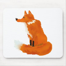Roter Fox Mauspads