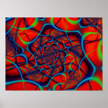 Roter Hintergrund Plakat