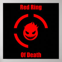 Roter Ring des Todes Plakat