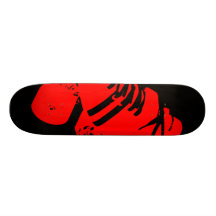 Roter Rollen-Derby-SkateSkateboard Personalisierte Skateboarddecks