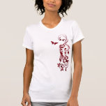 Roter Schmetterling T-shirts