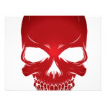 Roter Scull Individuelle Ankündigungen