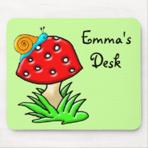 Roter Toadstool Mousepad