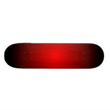 Roter u. schwarzer Radialstrahl verblaßt Skateboarddecks
