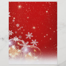 Roter und weißer Feiertags-Weihnachtsflitter-Entwu Individuelle Flyer