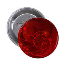 rotes abstraktes anstecknadelbuttons