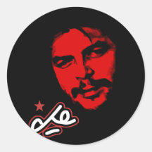 Rotes Gesicht Che Guevaras kundengerecht Sticker