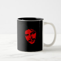 Rotes Gesicht Che Guevaras kundengerecht Tee Haferl