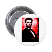 Rotes Lincoln Button