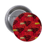 Rotes Schild-Muster buttons