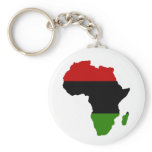 Rotes, schwarzes und grünes Keychain schlüsselanhänger