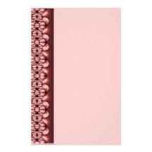 Rotes Webart-geometrischer Entwurfs-Briefpapier Bedrucktes Papier