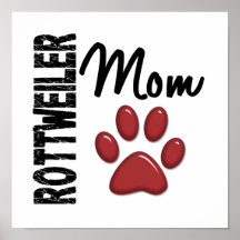 Rottweiler Mamma 2 Posterdrucke