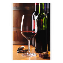 Rotwein Individuelle Einladungskarte