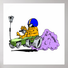 Rover-Rennwagen Posterdrucke