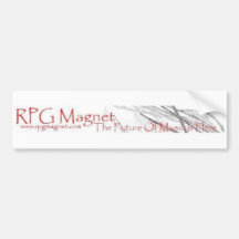 RPG-Magnet-Zukunft Autoaufkleber