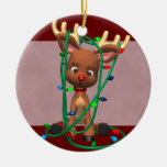 Rudolph die rote gerochene Ren-Weihnachtsverzierun Weihnachtsbaum Ornament
