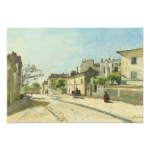 Rue Notre Dame Paris durch Johan Barthold Jongkind Personalisierte Einladungskarten