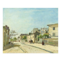 Rue Notre Dame Paris durch Johan Barthold Jongkind Kunstphotos