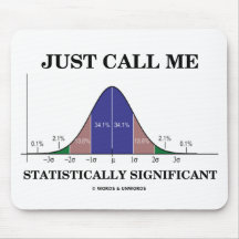 Rufen Sie mich einfach statistisch bedeutend an Mauspads