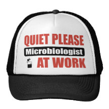Ruhe-bitte Biologe bei der Arbeit Baseball Cap