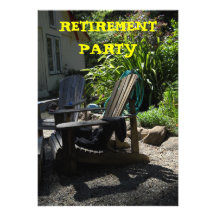 RUHESTANDS-PARTY EINLADUNG