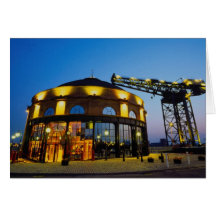Rundbaurestaurant und Finnieston Kran, Glasgow, Karten