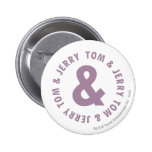 Rundes Logo 10 Toms und Jerry buttons