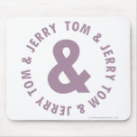 Rundes Logo 10 Toms und Jerry mauspads