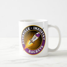 Rushville-Industrie Rockets-Becher #1 Teehaferl