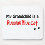 Russisches blaues Enkelkind Mousepads