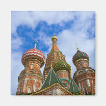 Russland, Moskau, Roter Platz, St.-Basilikum Magnete