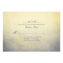 Rustikales gelbes und graues böhmisches Hochzeit U Personalisierte Einladungen