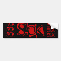 S! CK, S! CKS! CKS! CK, S! CKS! CKS! CK AUTOSTICKER
