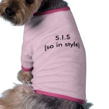 S.I.S [so in der Art] Hund Shirts