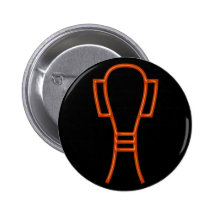 Sa-Schleife ägyptisches Schutz Symbol Anstecknadelbutton