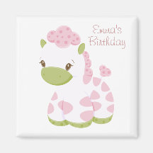 Safari Babiez Geburtstag Partyl Magnet-Bevorzugung Magnete