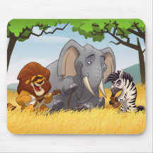 Safari-Krug-Band Mousepad