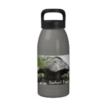 Safari-Zelt: Wasserflasche