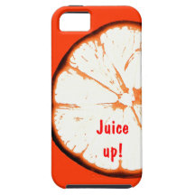 Saft herauf orange Scheibe iphone Abdeckung iPhone 5 Cover
